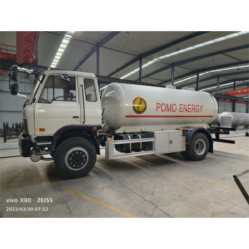 10000L Dongfeng LPG Bobtail Caker Trucker