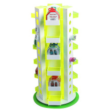 360 Rotating Acrylic USB Flash Drive Display Stand for Mobile Accessories