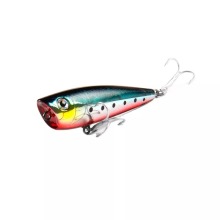 60mm Minnow 3D Skin Popper Floating Fishing Lure for Carp and Mrigal