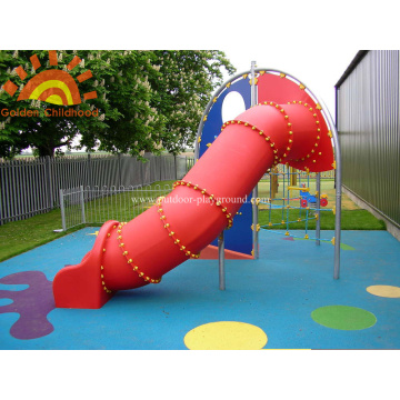 Backyard Straight Slide Equipment For Children