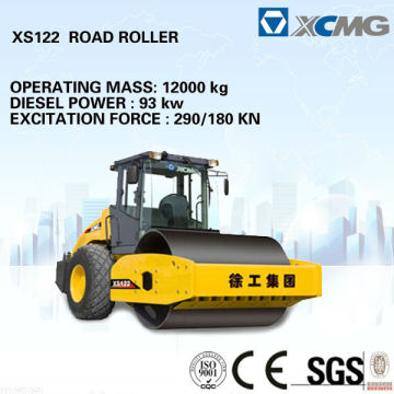 china road roller XS122 12 ton vibratory road roller sales