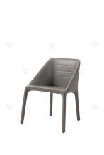 Injection mold foam carbon steel Manta chairs