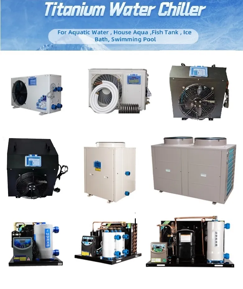 Fitness Recovery 1/2HP 3/4HP 1HP Smart WiFi Control Ice Bath Plunge Cold Chiller Recovery Ice Bath Water Chiller