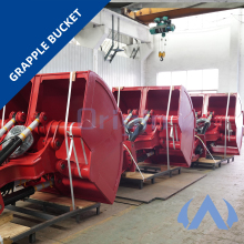 Hydraulic Clamshell Bucket for SANY Material Handler