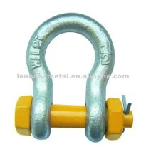 US bolt type bow shackle