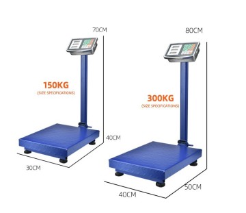 Industrial Digital Weighing Platform Scale 300kg Electronic Platform Scales With Steel Frame