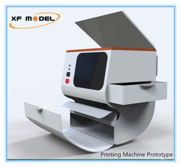 2014 printing plastic dummy prototype by CNC Machine