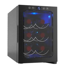 Compact 16L LED Display Electric Wine Cooler Refrigerator
