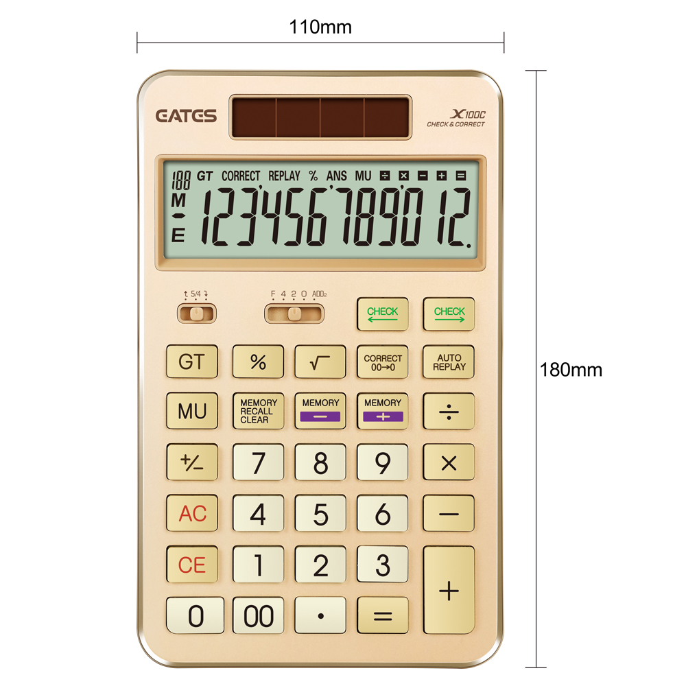 Hot Selling Promotional Gift Calculator Laser Engraving OEM Check Correct Function Calculator