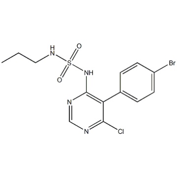 N-5- (4-Bromophenyl) -6-chloro-4-pyrimidinyl-N-propylsulfamide 1393813-42-7