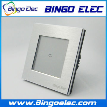one gang metal touch sensor switch