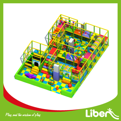 Indoor playground for birthday party
