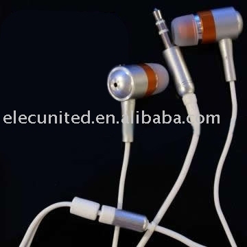 iSolate Vibe Earphone for iPod - Metal Silver