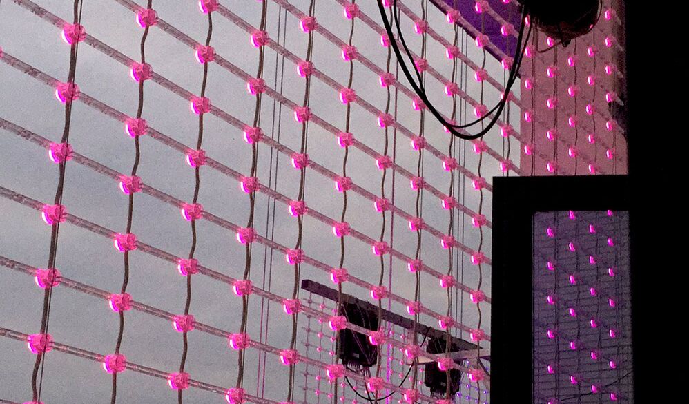 LED Mesh screen