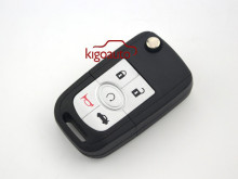 Flip key shell 4 button for Buick Lacrosse flip key shell