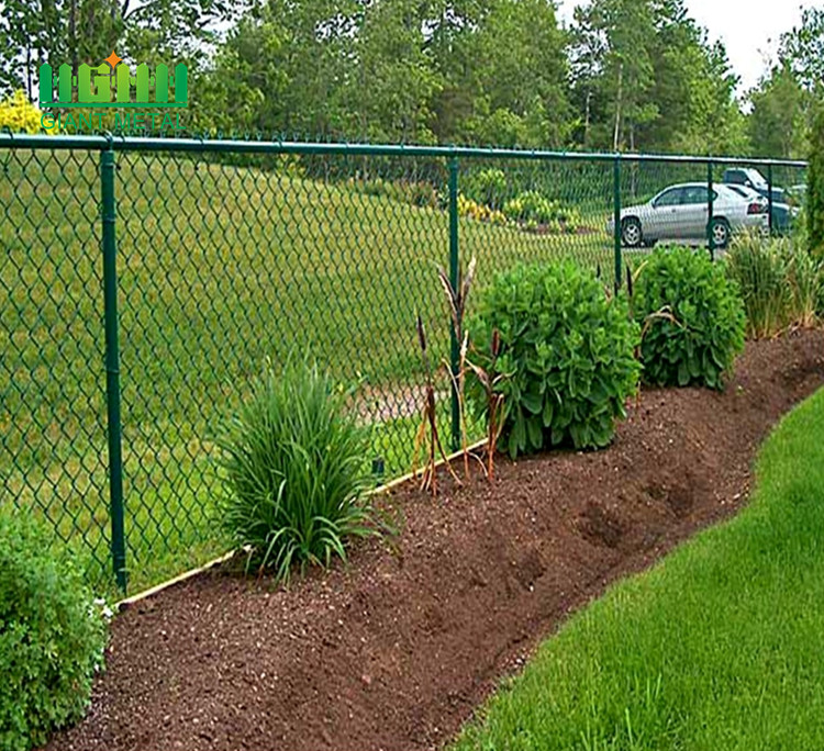 Hot Dipped Galvanized Used Chain Link Fence