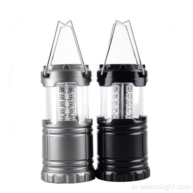 كما هو موضح على التلفزيون 145 Lumens Small Light Fltable 30led Lantern للأنشطة الخارجية 30 LED مراجعة مصابيح التخييم التلسكوبية
