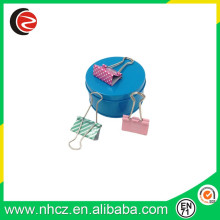 custom colored binder clip , logo printed