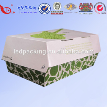 Hot food transportation packaging boxes,fried chicken boxes