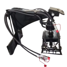 360 Hydraulic Brush Grapple Attachment for Mini Skid Steer - AGT CRT23