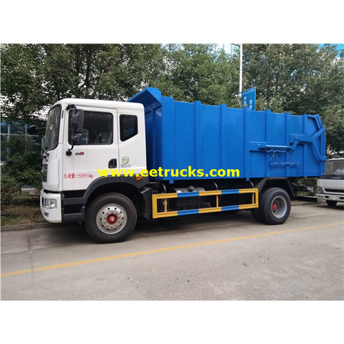 12 CBM Dongfeng Docking Trash Trucks