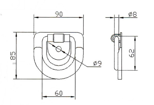 Utility Trailer Tie Down Options/Trailer D Rings Tie Downs