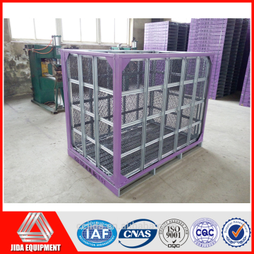 Assembly wire mesh vegetable cage