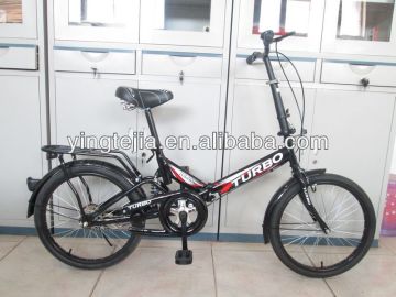 20 inch steel rim material cheapest hot selling mini folding bicycle/folded bike/foldable bicycle alibaba china