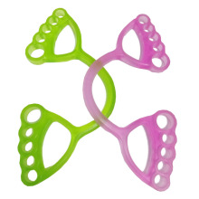 Five-Finger Design Silicone Chest Expander Yoga Resistance Band - Factory Wholesale