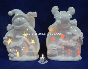 ceramic Christmas Santa Figurine