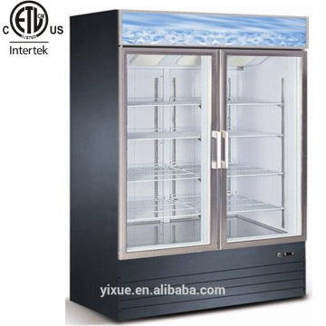 upright glass door freezer115V/freezer commerical