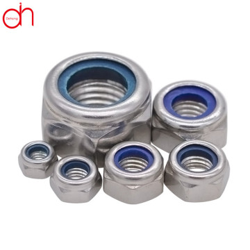 Din 985 Hex Nylock Insert Nuts Nylon Lock Nut