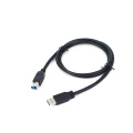 USB 0 Flat Cable - USB Type A to B Male Connector