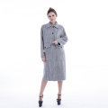 Ladies gray classic Cashmere overcoat