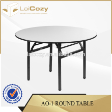 Hotel banquet table/ restaurant dining table/ folding banquet plywood table