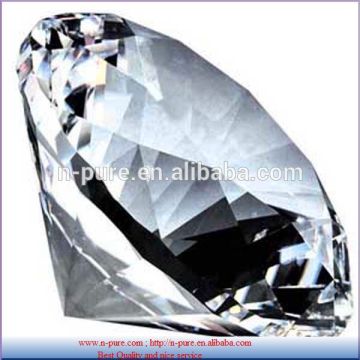 Clear Crystal Diamond Shaped Paperweight, 80mm crystal diamond paperweight wedding