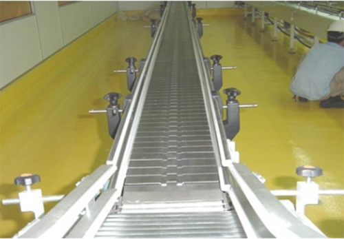 Metal Chain Plate Conveyor