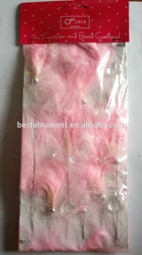 Feather and Bead Garland