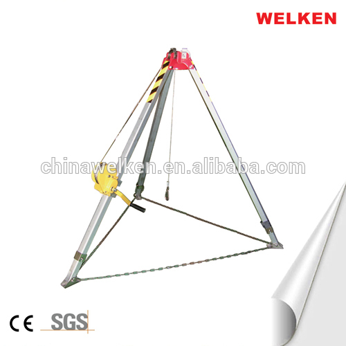 Rescue Tripod, with Winch Lifting Safety Equipment, Aluminum Safety Tripod                        
                                                Quality Assured