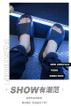 Erkekler için plaj PVC yumuşak taban slayt sandaletleri