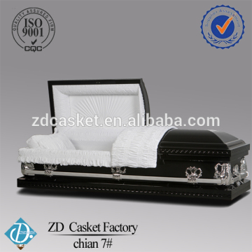 Simple black american steel caskets(Chain 7#)