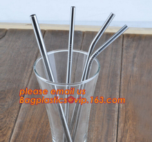 Colored drinking straws, aluminum Straw Pipes, Metal drinking straws