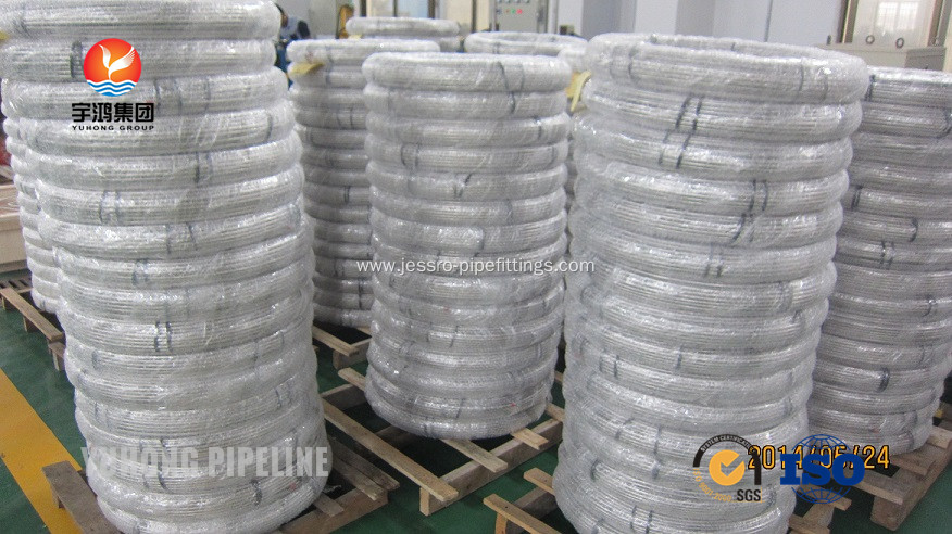 Stainless Steel Coil Tubing DIN 17458 EN10216-5 TC1 1.4301