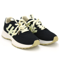 2021 sneakers moda donna in pelle con suola spessa traspirante