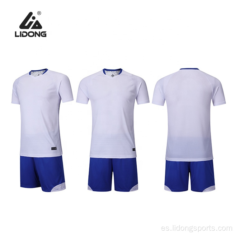 Promoción de entrenamiento de fútbol Suits de fútbol camisa de fútbol