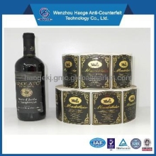 Self-Adhesive Label for  bottle