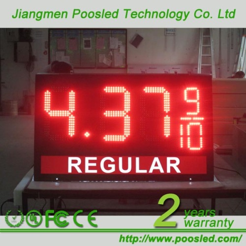 Regular LED Gas Price Sign \ Regular Gas Station Screen