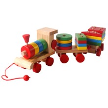 Wooden toy train,Educational combinations train toy,Wood vehicle