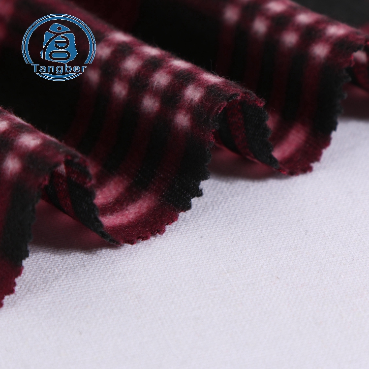 Good factory nice price high quality fdy printed fleece fabric for cloth