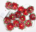 Cadeaux de fleurs de Noël LED